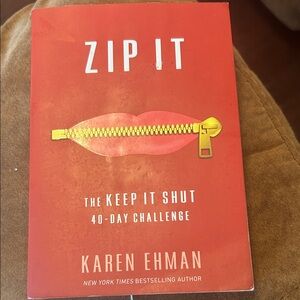Zip It by Karen Ehman - Red Cover